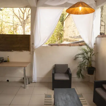 Studio Cosy Avec Terrasse Proche Gare St-roch Apartmán